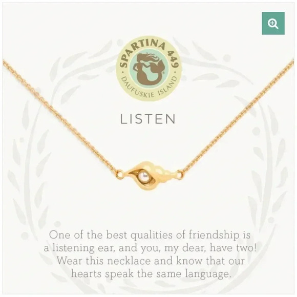 Spartina 449 Sea La Vie Listen Necklace - Picture 7 of 7